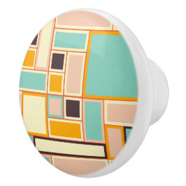 Vibrant abstract pattern with rectangles knopp