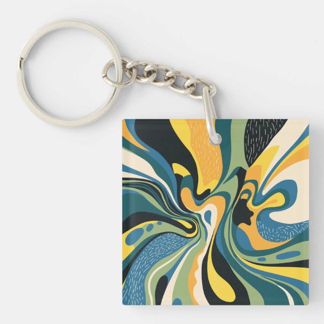 Vibrant Abstract Swirl Art (Framsidan)