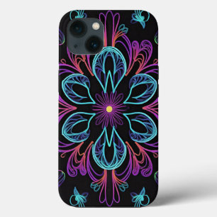 Vibrant Abstrakt Blommigt