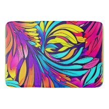 Vibrant Abstrakt Blommigt