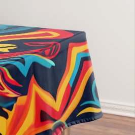 Vibrant Abstrakt Ethnic Huichol Tribal Mönster