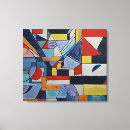 Vibrant Abstrakt Landskape by Raphael Canossa Canvastryck