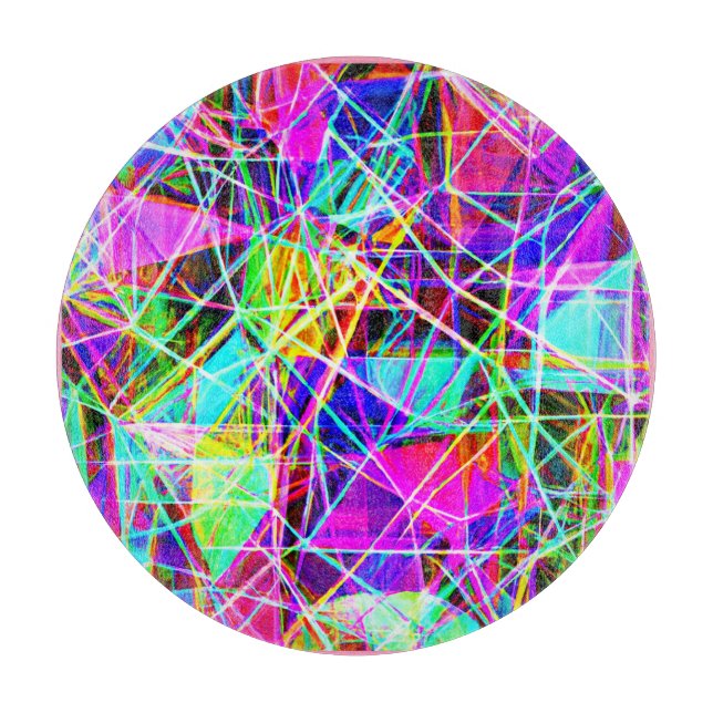 Vibrant Abstrakt Mönster design (Framsidan)
