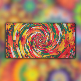 Vibrant Abstrakt Vattenfärg