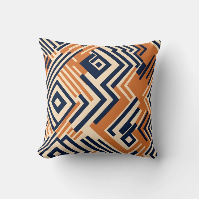 Vibrant African Mönster Kudde (Framsida)