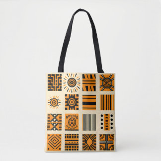 Vibrant African Mönster Tygkasse