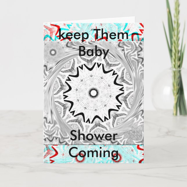 Vibrant afrikansk kultur: en Rosa och ett cyanfusi Tack Kort (Framsida)