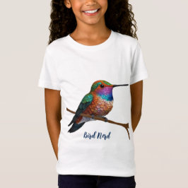 Vibrant Allens Hummingbird Painting T Shirt