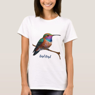 Vibrant Allens Hummingbird Painting T Shirt