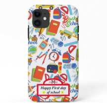 Vibrant Anpassade Back to school Mönster