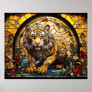 *~* Vibrant AP68 5:4 GER Fantasy med fastsatt glas Poster