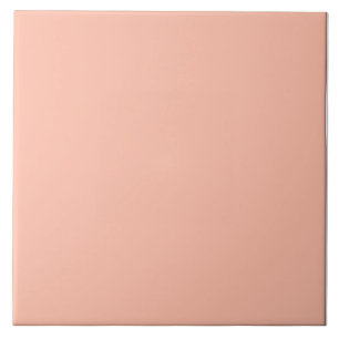 Vibrant Apricot Ceramic Tile. Kakelplatta