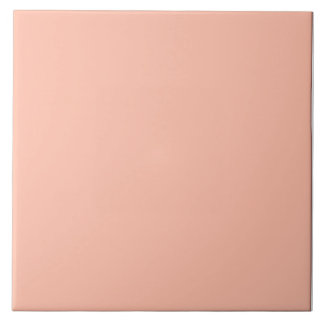 Vibrant Apricot Ceramic Tile. Kakelplatta