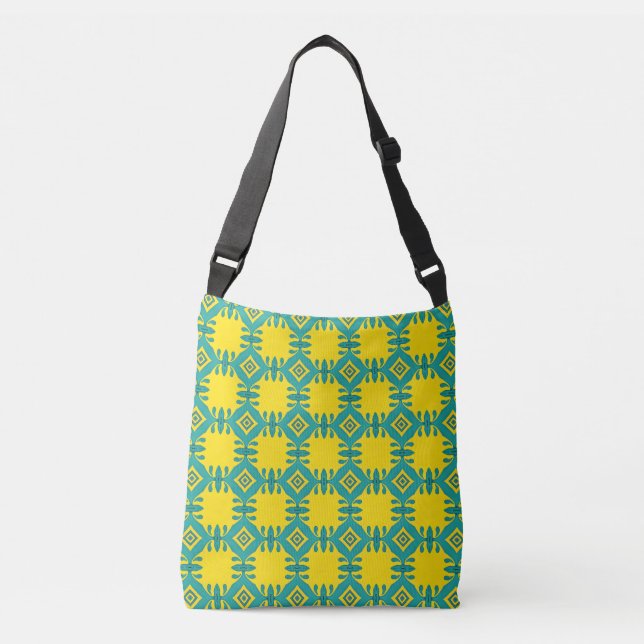 Vibrant Arabesque Axelväska (Framsida)