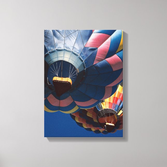 Vibrant Balloon Färg #2 Canvastryck (Framsida)