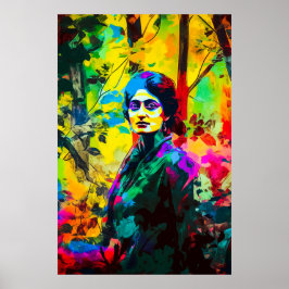 Vibrant Beauty Poster