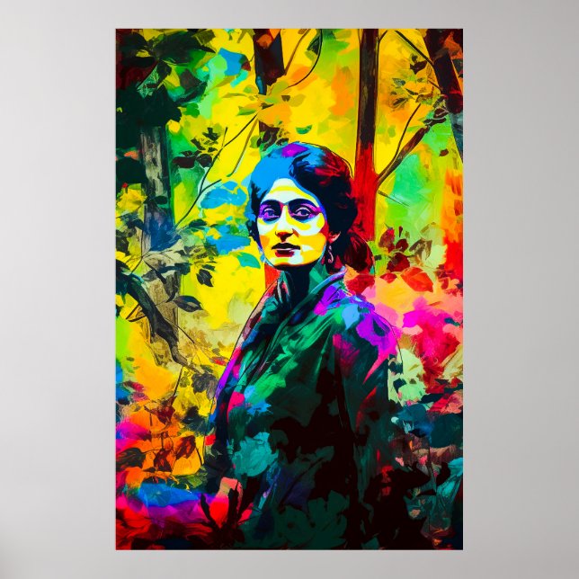 Vibrant Beauty Poster (Framsidan)