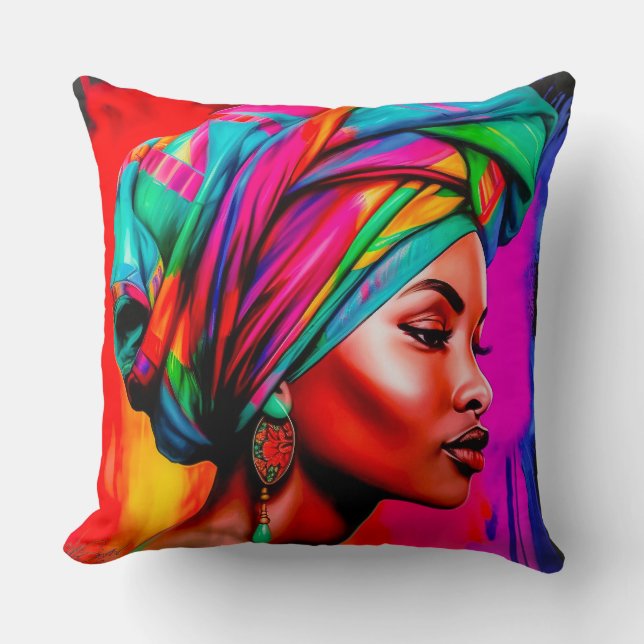 Vibrant Beauty Series 1 Kudde (Framsida)