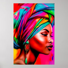 Vibrant Beauty Series 1 Poster