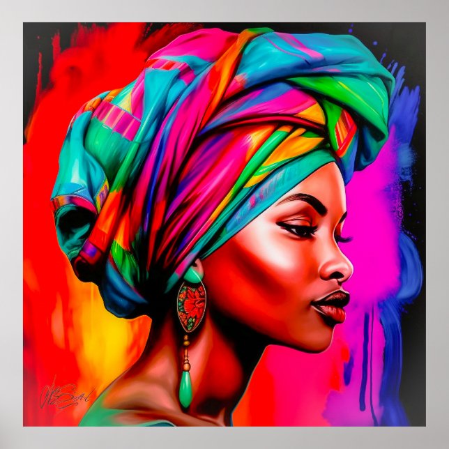 Vibrant Beauty Series 1 Poster (Framsidan)