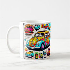 " VIBRANT BEETLE " KAFFEMUGG