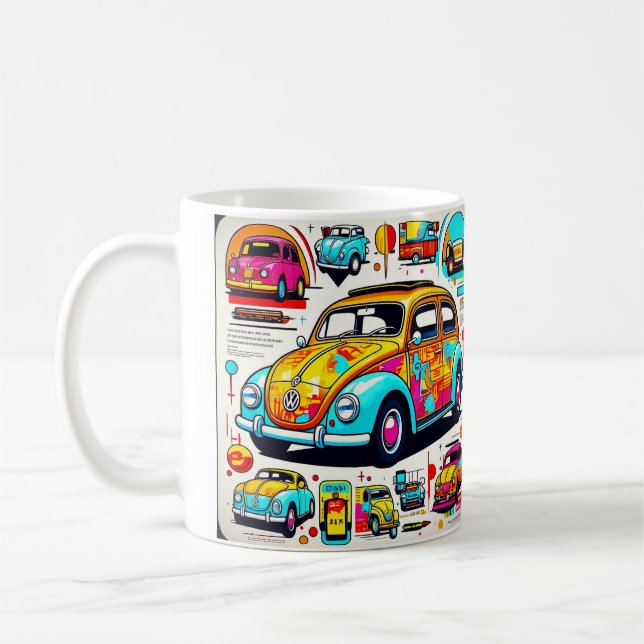 " VIBRANT BEETLE " KAFFEMUGG (Vänster)