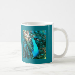 Vibrant blå boskap med konserverad Svan Kaffemugg