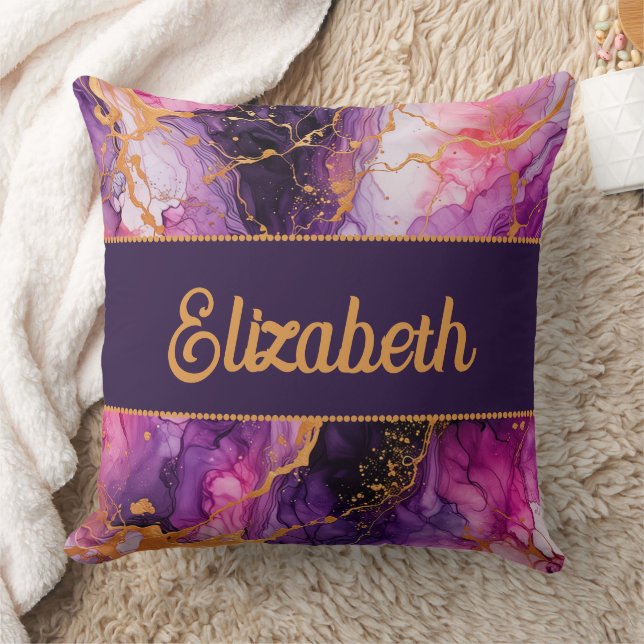 Vibrant Bläck Fusion Kudde (Filt)