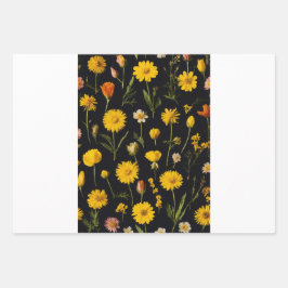 Vibrant blommans papper