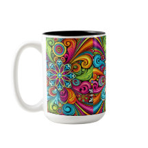 Vibrant Blommigt Burst