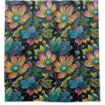 Vibrant Blommigt Fantasy