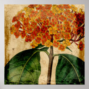 Vibrant Blommigt I Poster