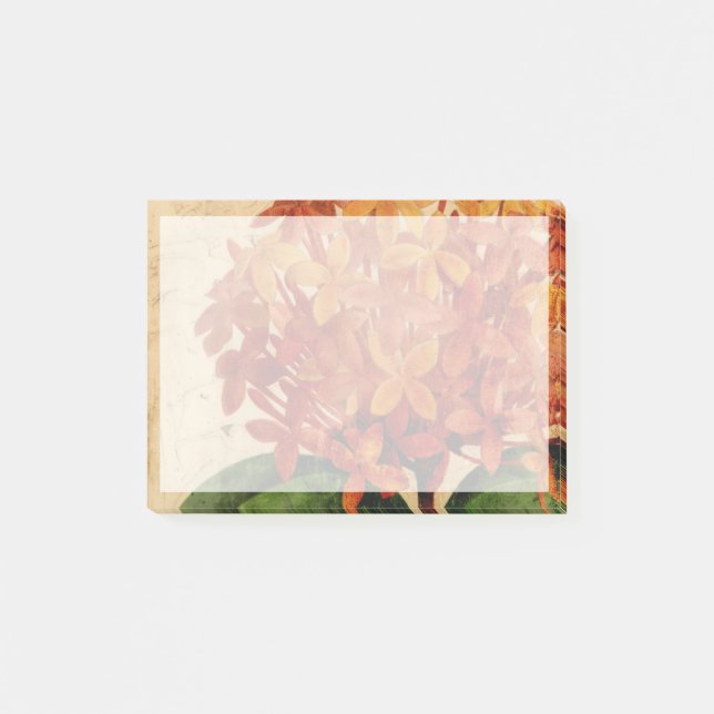 Vibrant Blommigt III Post-it Block (Framsida)