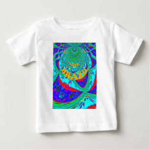 Vibrant Blommönster: Brasiliansk tribute Eat Kärle T-shirt