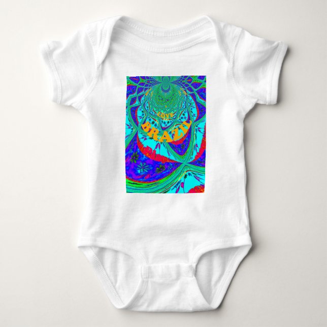 Vibrant Blommönster: Brasiliansk tribute Eat Kärle Tröja (Framsida)