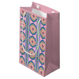 Vibrant Bloom Kaleidoscope: Pink & Emerald Mandala