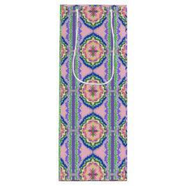 Vibrant Bloom Kaleidoscope: Pink & Emerald Mandala