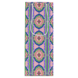 Vibrant Bloom Kaleidoscope: Pink & Emerald Mandala