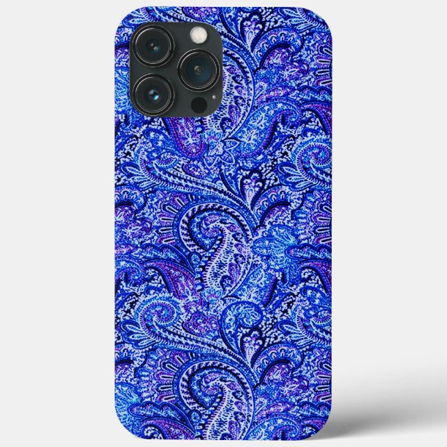 Vibrant Blue Paisley (Baksida)