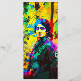 Vibrant bokmärke för höstbokmärke meny