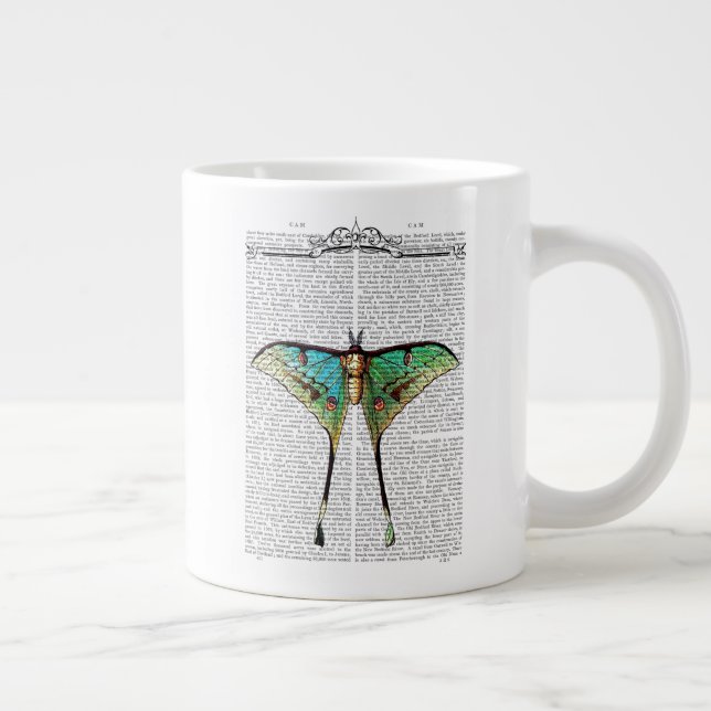 Vibrant Butterfly Jumbo Mugg (Höger)