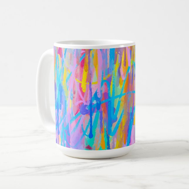 Vibrant Cascade Kaffemugg (Framsida vänster)