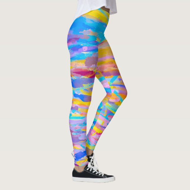 Vibrant Cascade Leggings (Höger)