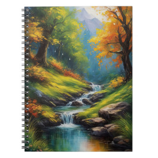 Vibrant Cascades Anteckningsbok