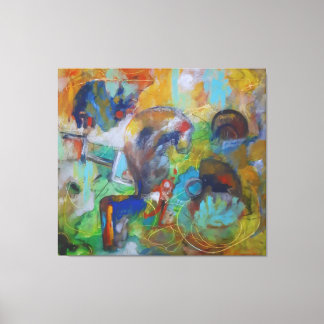 Vibrant Chaos Canvastryck