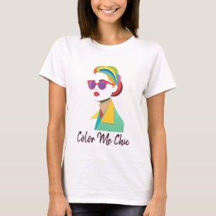 Vibrant Chic Woman T Shirt