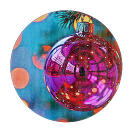 Vibrant Christmas Ornament Sparkle Design