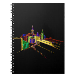 Vibrant City Anteckningsbok