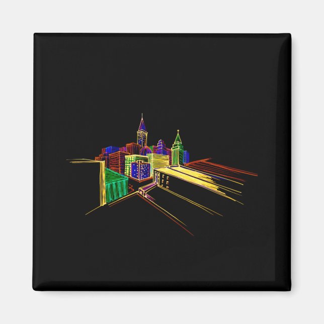 Vibrant City Magnet (Framsidan)