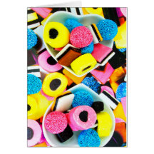 Vibrant Cute Sweet Colorful Licorice Candy Skriv u